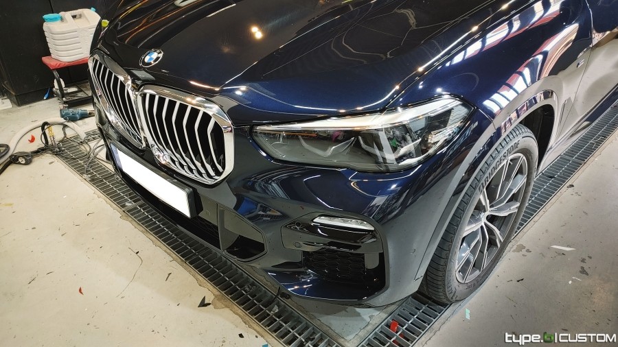 BMW X5 PPF 생활보호 프론트 패키지 시공 + 범퍼PPF + 생활보호패키지 + 인천 PPF시공전문점 + 타입비커스텀